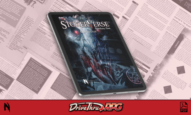 Stokerverse Roleplaying Game Companion On Pdf Nightfall Games