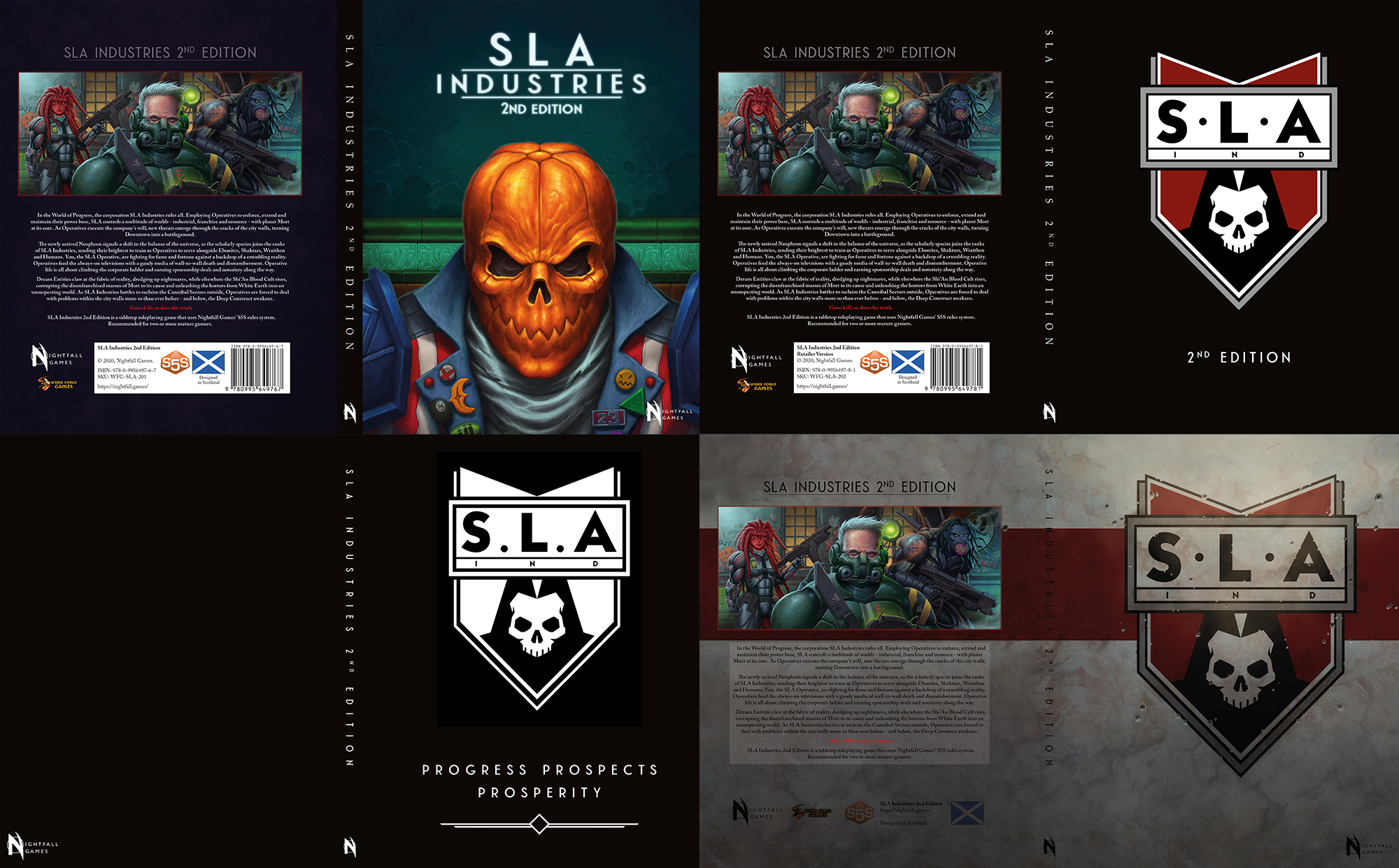 SLA Industries 2nd Edition is at the printers