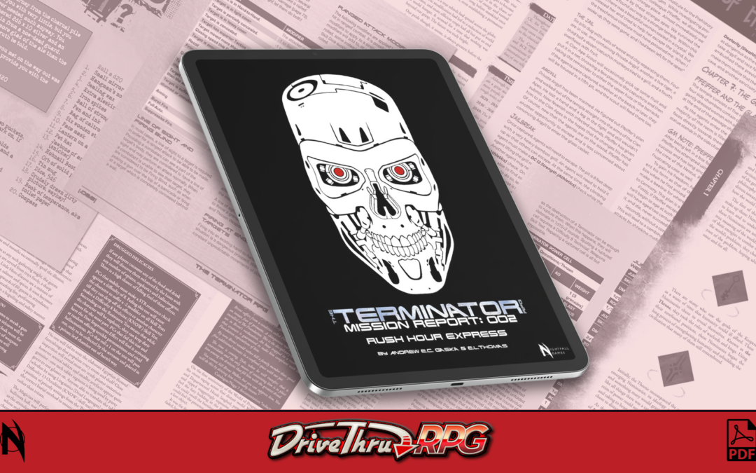 The Terminator RPG: Mission Report 002 on PDF