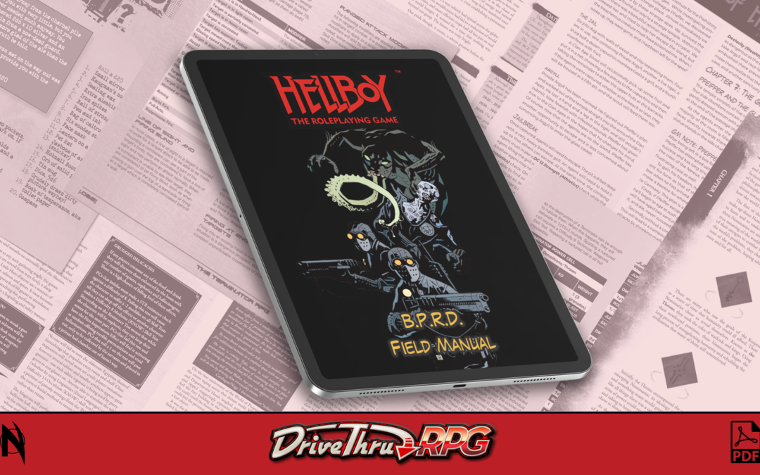 Hellboy: The Roleplaying Game – B.P.R.D. Field Manual on PDF