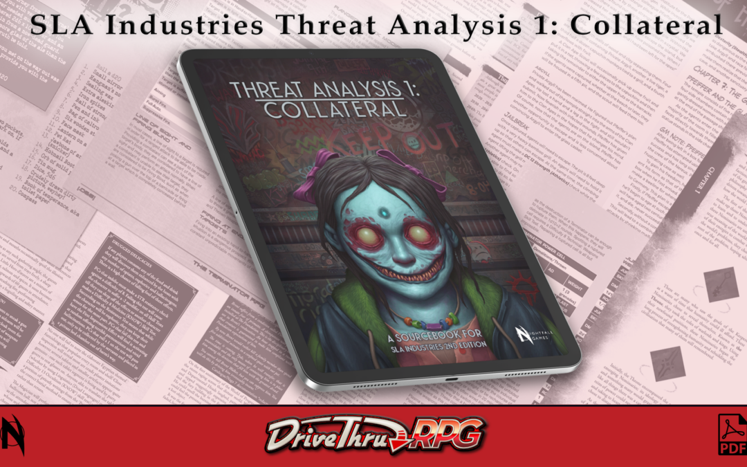 SLA Industries Threat Analysis 1: Collateral on PDF